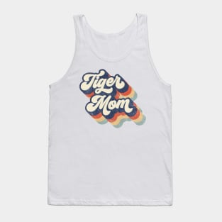 Retro Tiger Mom Mother's Day Tank Top